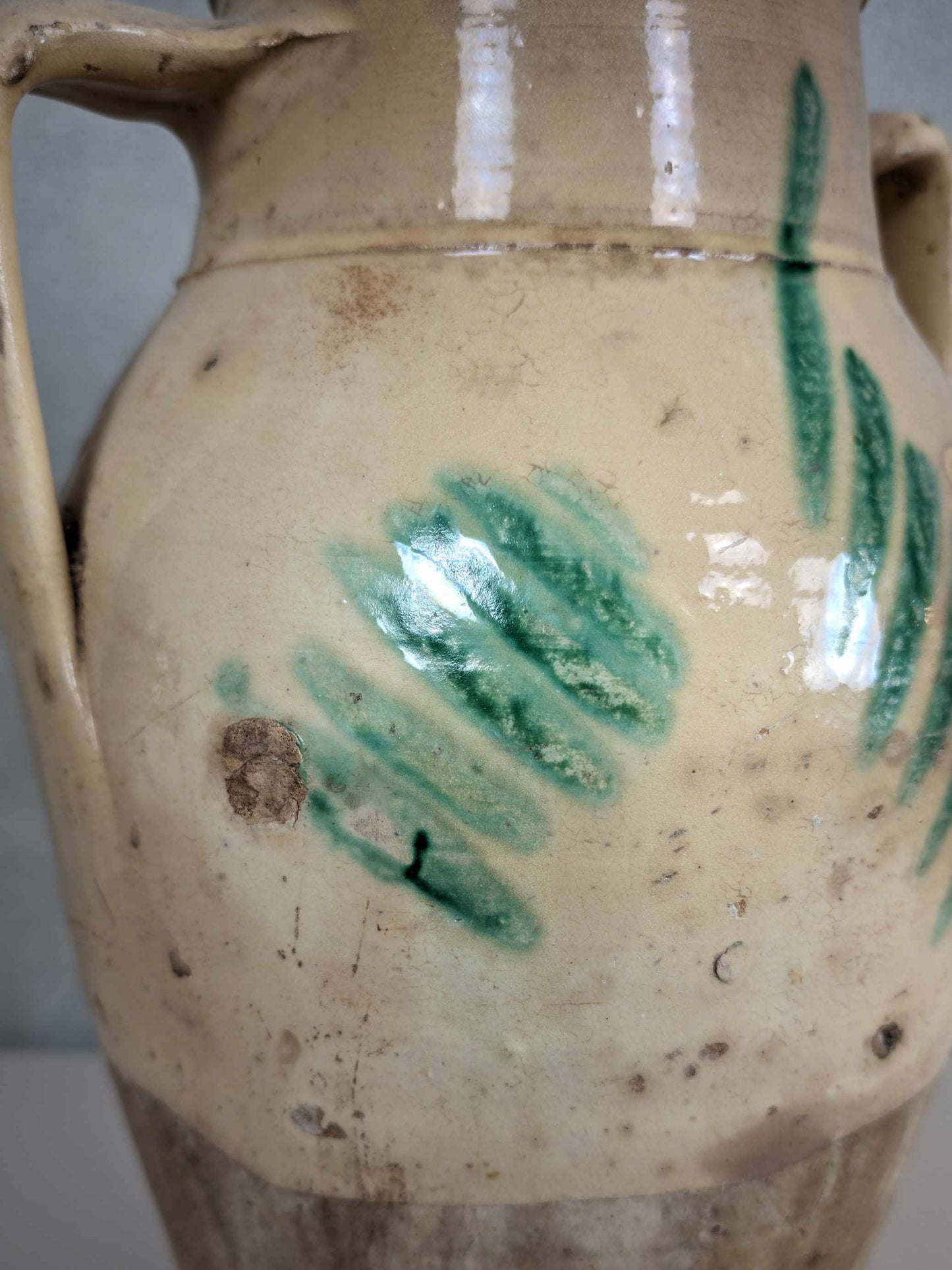 Italiensk vase med livets træ motiv